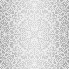 Silver baroque bright pattern