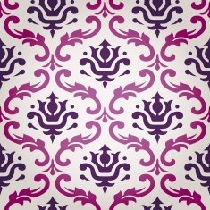 Vintage Vector Leaf Damask Brocade Vine Tapestry Wallpaper Background Pattern N2