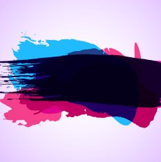 abstract colorful brush pattern background N2
