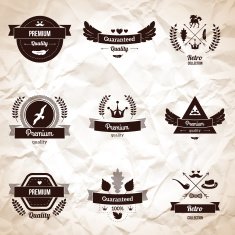 Collection of Premium Quality and Guarantee Labels N4