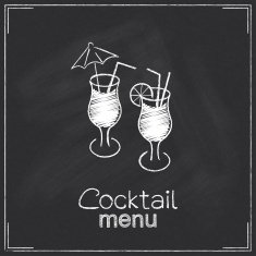 Cocktail menu design N2