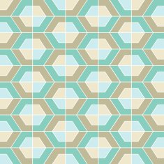 Hexagon Tile design N2