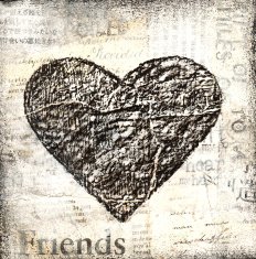 grunge heart collage N2