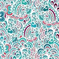 Seamless batik paisley pattern N2