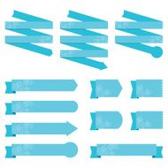 Banners with textured detail N2