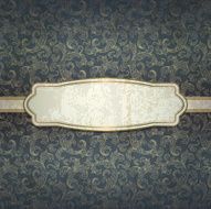 vintage background with golden pattern N6