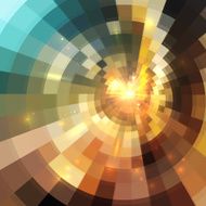Abstract shining vector mosaic background N8