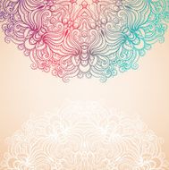 background with a round natural pattern N2