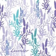 Seamless lavender pattern N4