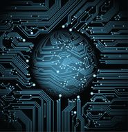 Circuit board background N123