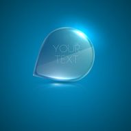 Abstract Speech Bubble Banner N9