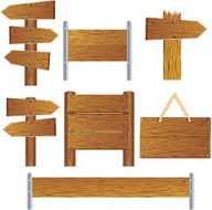 wooden sign N48