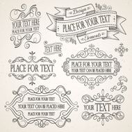 Vintage Frames and Decorative Elements N2