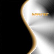 Vector brushed metal background N2