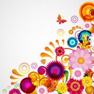 abstract floral background N333