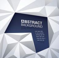 Polygonal design Abstract geometrical background N22