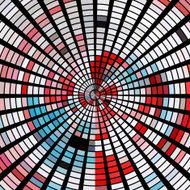 abstract colorful technology concept check pattern background