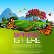 Beautiful Spring background N36