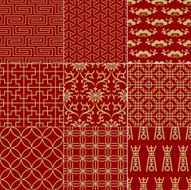 seamless chinese traditional pattern N13