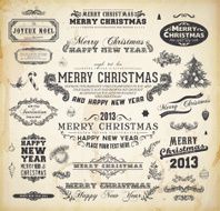 Vintage Retro Labels Icon Set N14