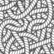 cord interlacing seamless background
