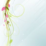Floral background N1737