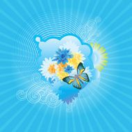 Butterfly Abstract Graphic N2