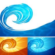 Wave background N37