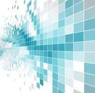 abstract blue data check technology pattern background