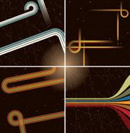 Retro style backgrounds N2