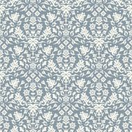 Seamless damask pattern wallpaper background Vector
