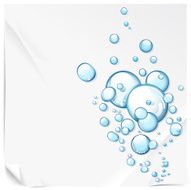 bubbles on paper