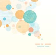 Fabric circles abstract diagonal pattern background