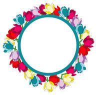 Ring of flowers N2