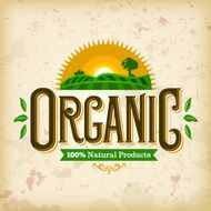 Organic Farm Fresh Label N2