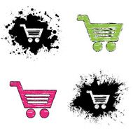 grunge icons - trolley