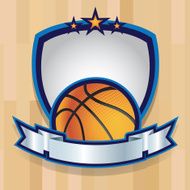 basketball badge icon