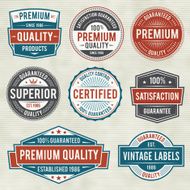 vintage labels N68