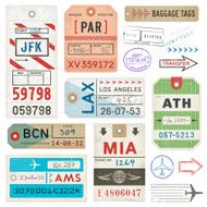 Baggage Tags and Stamps