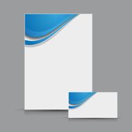 Blue wave business template N2