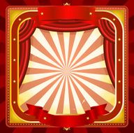 Circus Frame Poster Background