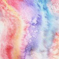 Abstract colorful watercolors N9