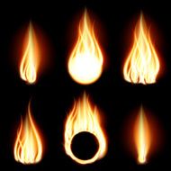 Abstract fire