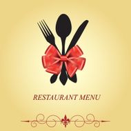 The concept of Restaurant menu N8