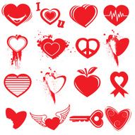 heart icon shapes