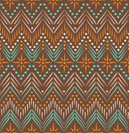 Tribal ethnic seamless pattern N13