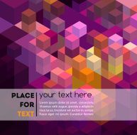 Abstract colorful geometric background N84