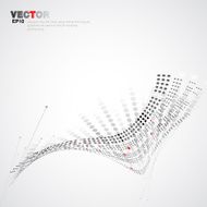 abstract vector technical background