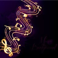 Abstract Music Background N13