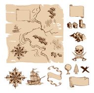 Make your own fantasy or treasure maps